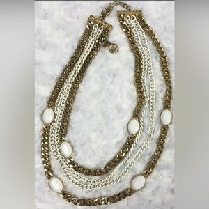 EL Necklace Costume Large Extra Large Big Fashion Necklace Cocktail 4-Strands